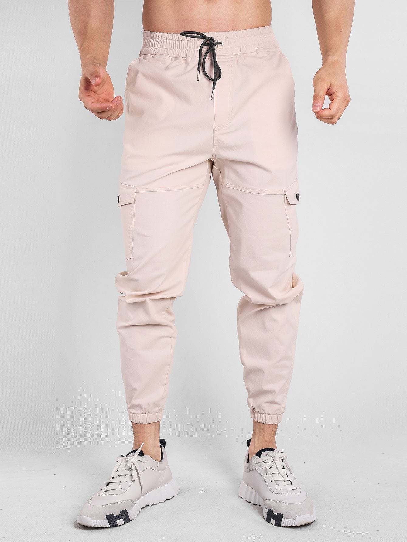 Chino Cargo Jogger Pants-Mitchell Shoes