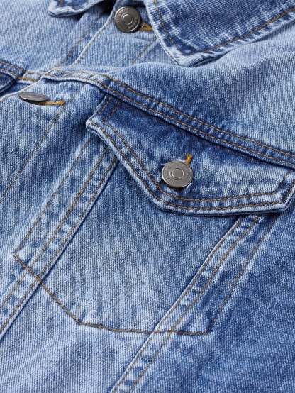 Washed Denim Jacket-Mitchell Shoes