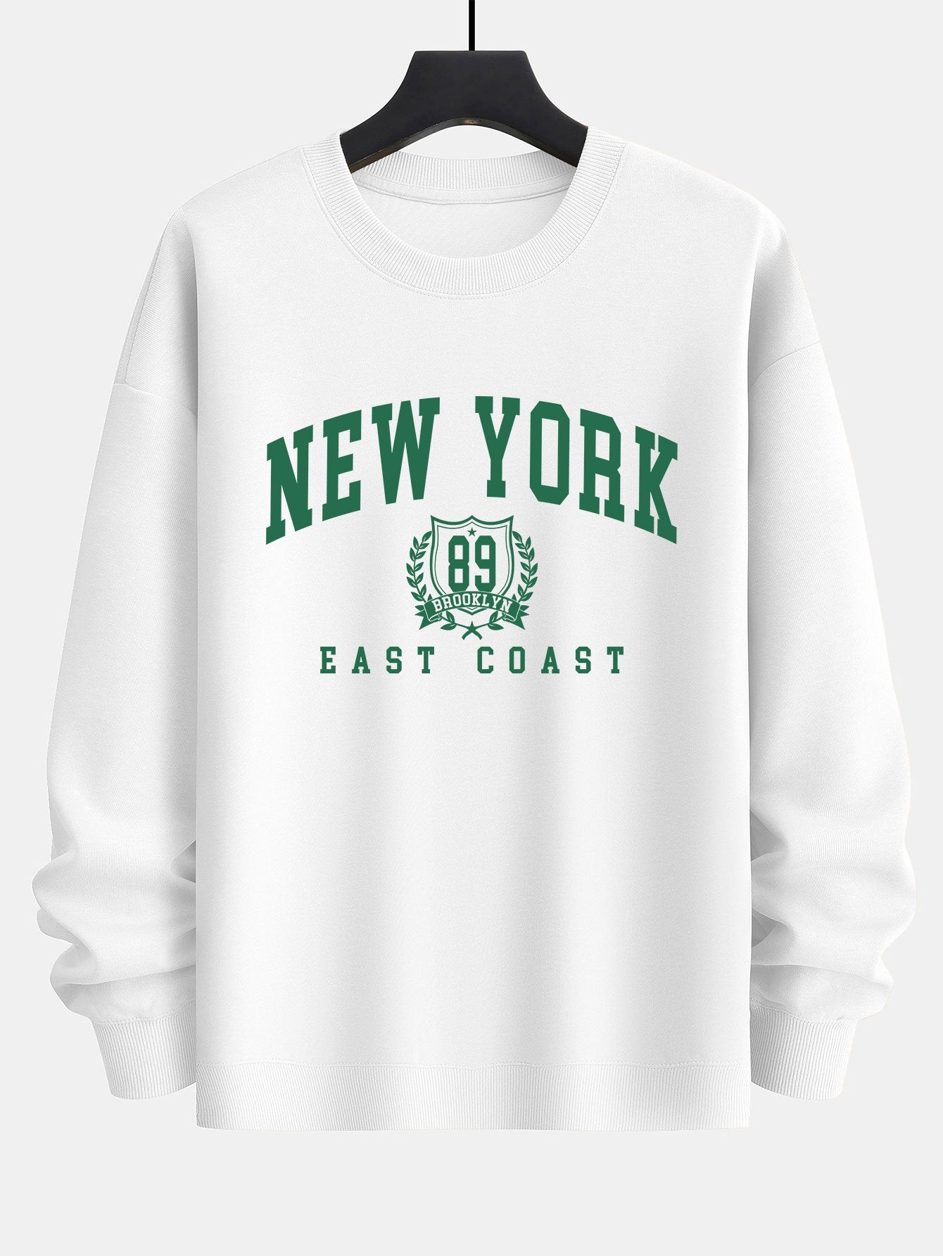 New York Varsity Print Relax Fit Sweatshirt-Mitchell Shoes