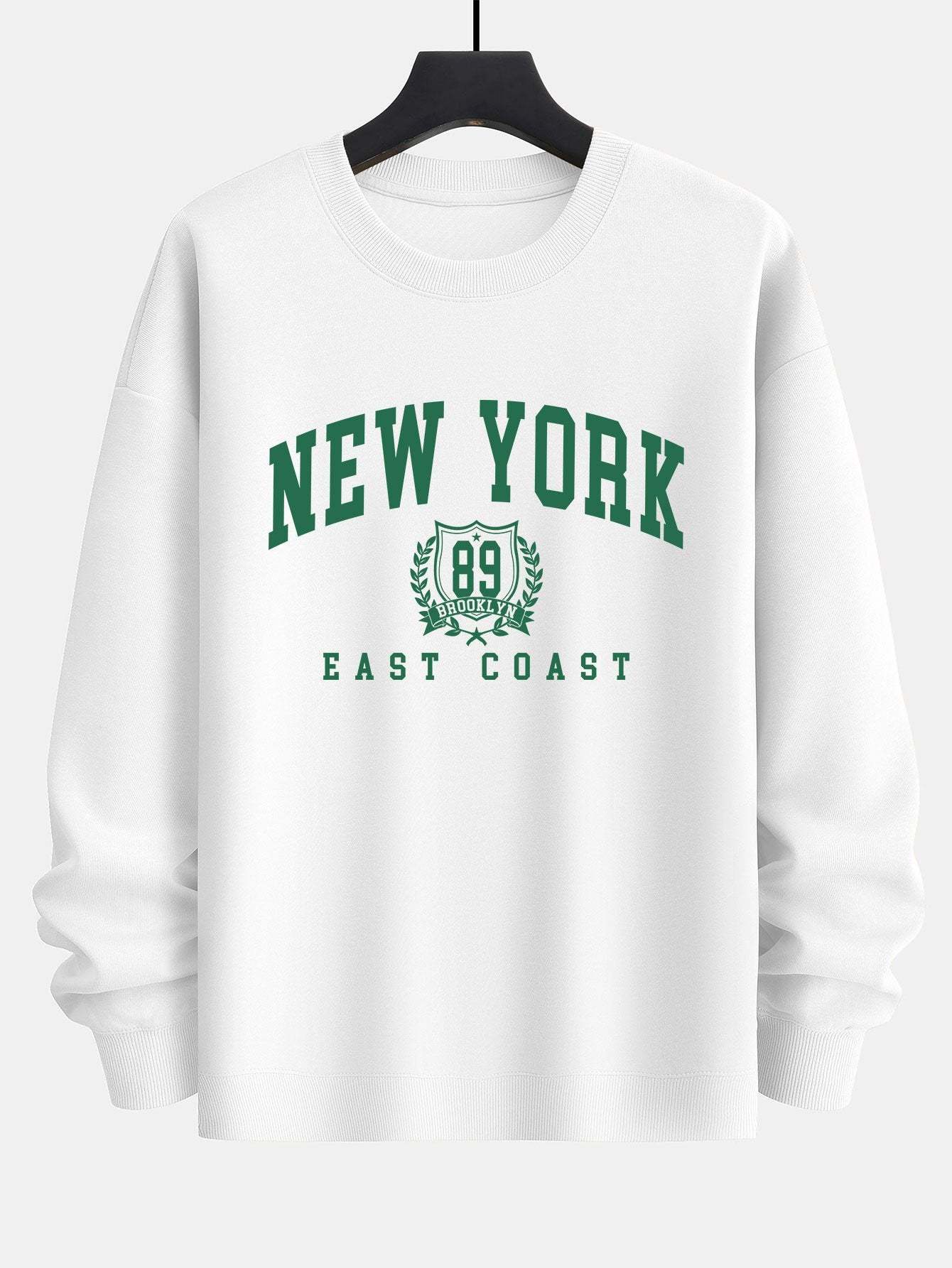 New York Varsity Print Relax Fit Sweatshirt-Mitchell Shoes
