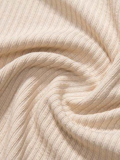Knitted Ribbed T-Shirt-Mitchell Shoes