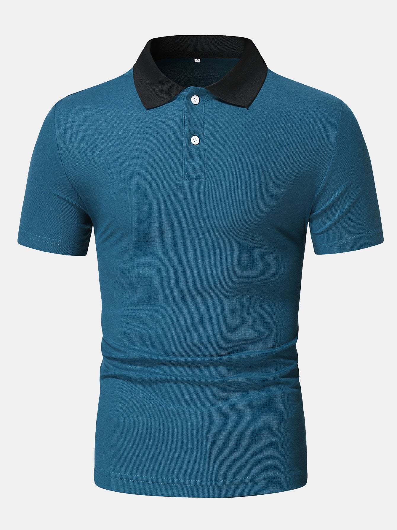 Contrast Polo Shirt-Mitchell Shoes