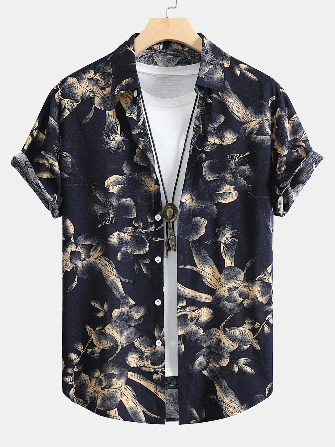 Floral Print Shirt-Mitchell Shoes