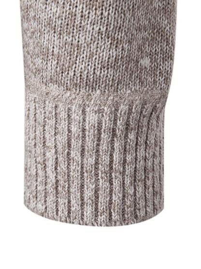 Aztec Geometric Pattern Zip Hooded Sweater-Mitchell Shoes