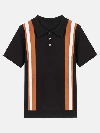 Striped Sweater Polo-Mitchell Shoes