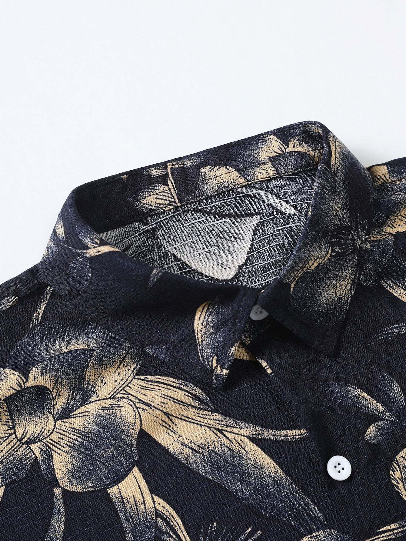 Floral Print Shirt-Mitchell Shoes