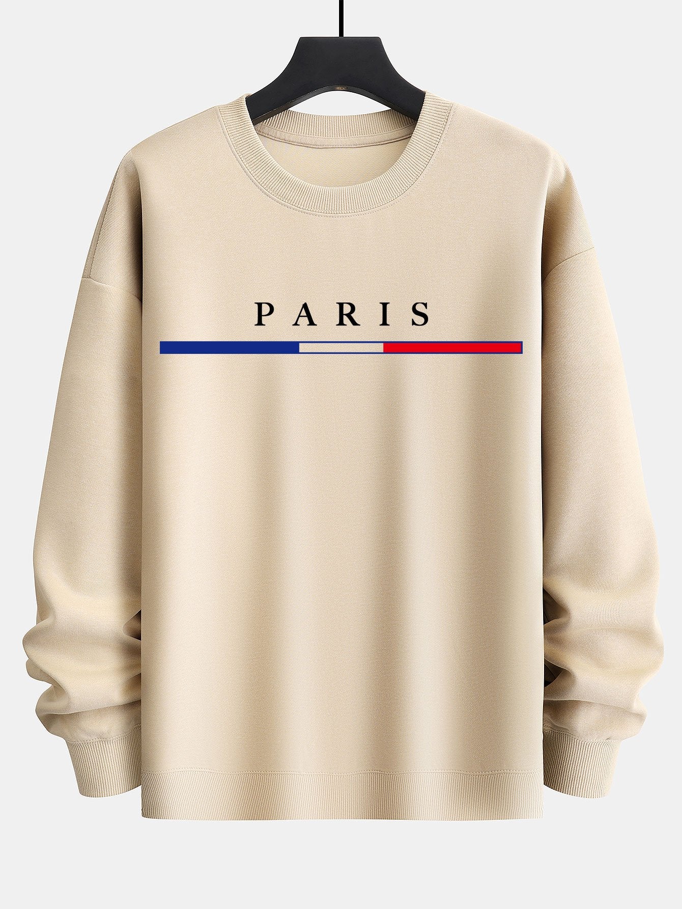 Paris Print Relax Fit Sweatshirt-Mitchell Shoes