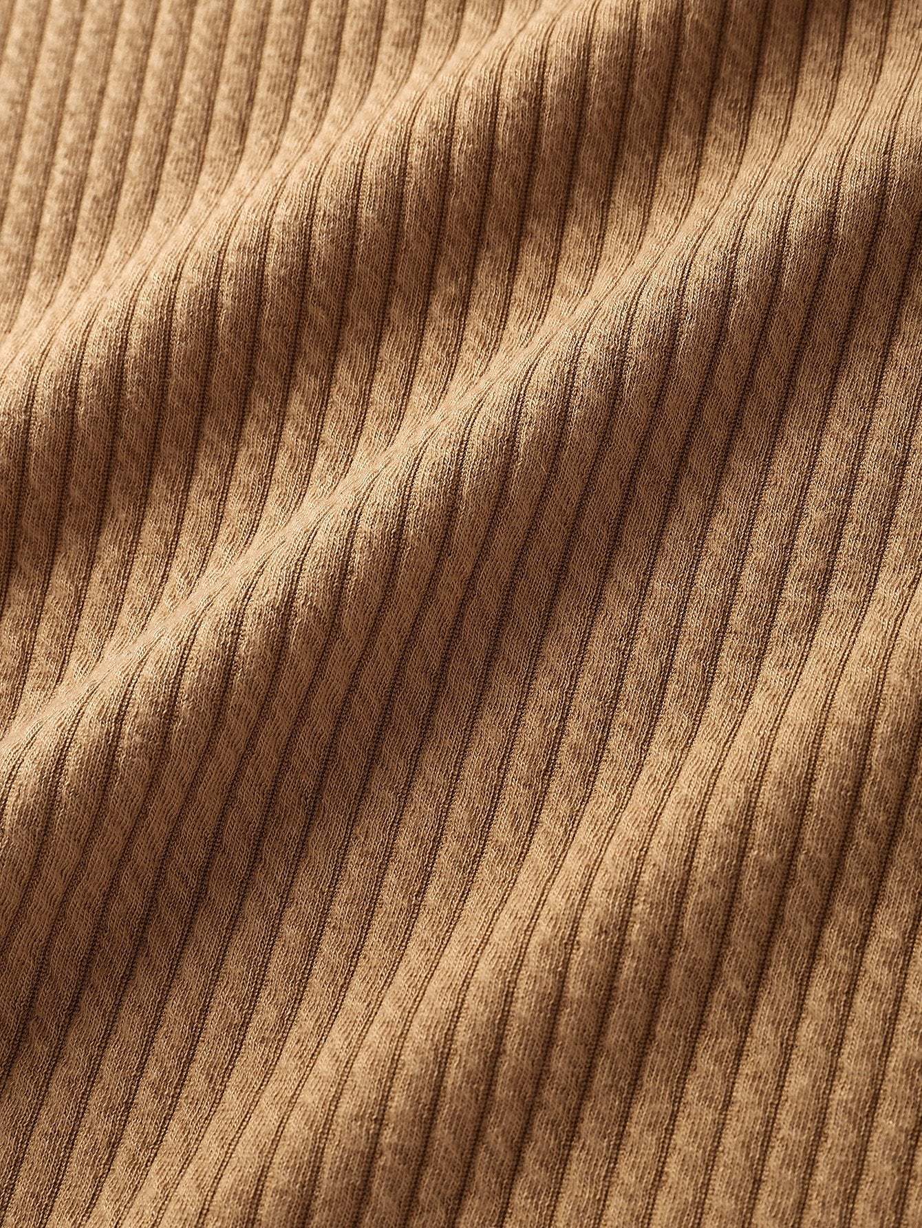 Muscle Fit Ribbed T-Shirt-Mitchell Shoes