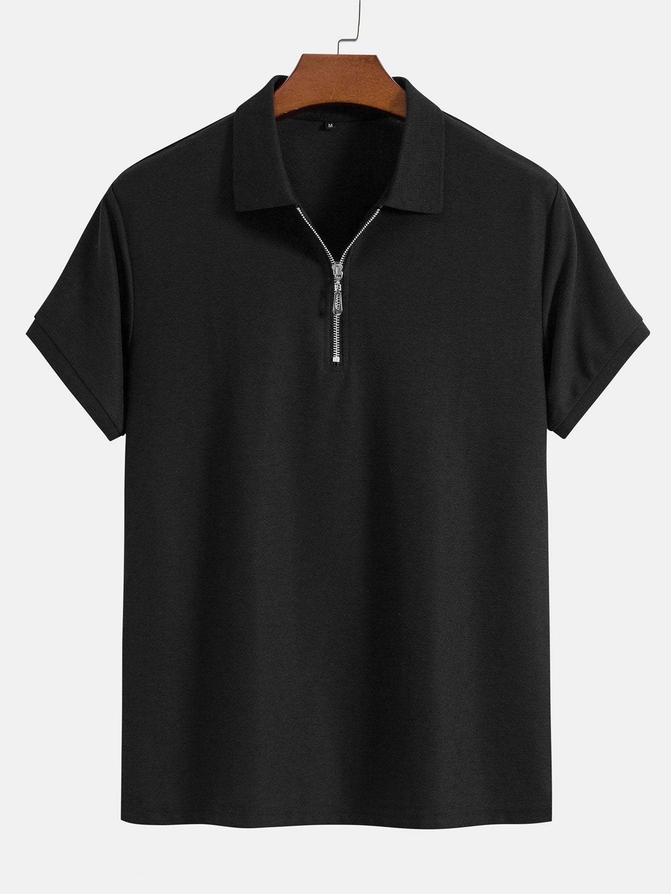 Mesh Zip Polo-Mitchell Shoes