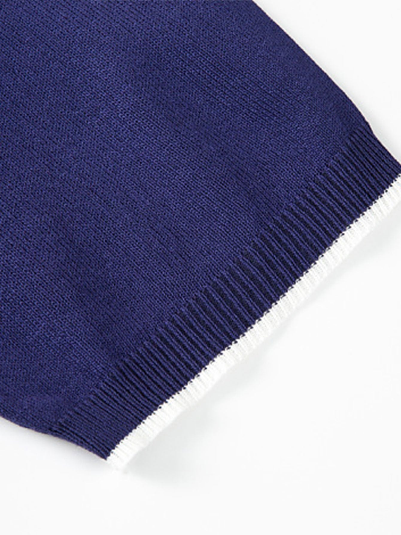 Solid Zip Sweater Polo-Mitchell Shoes