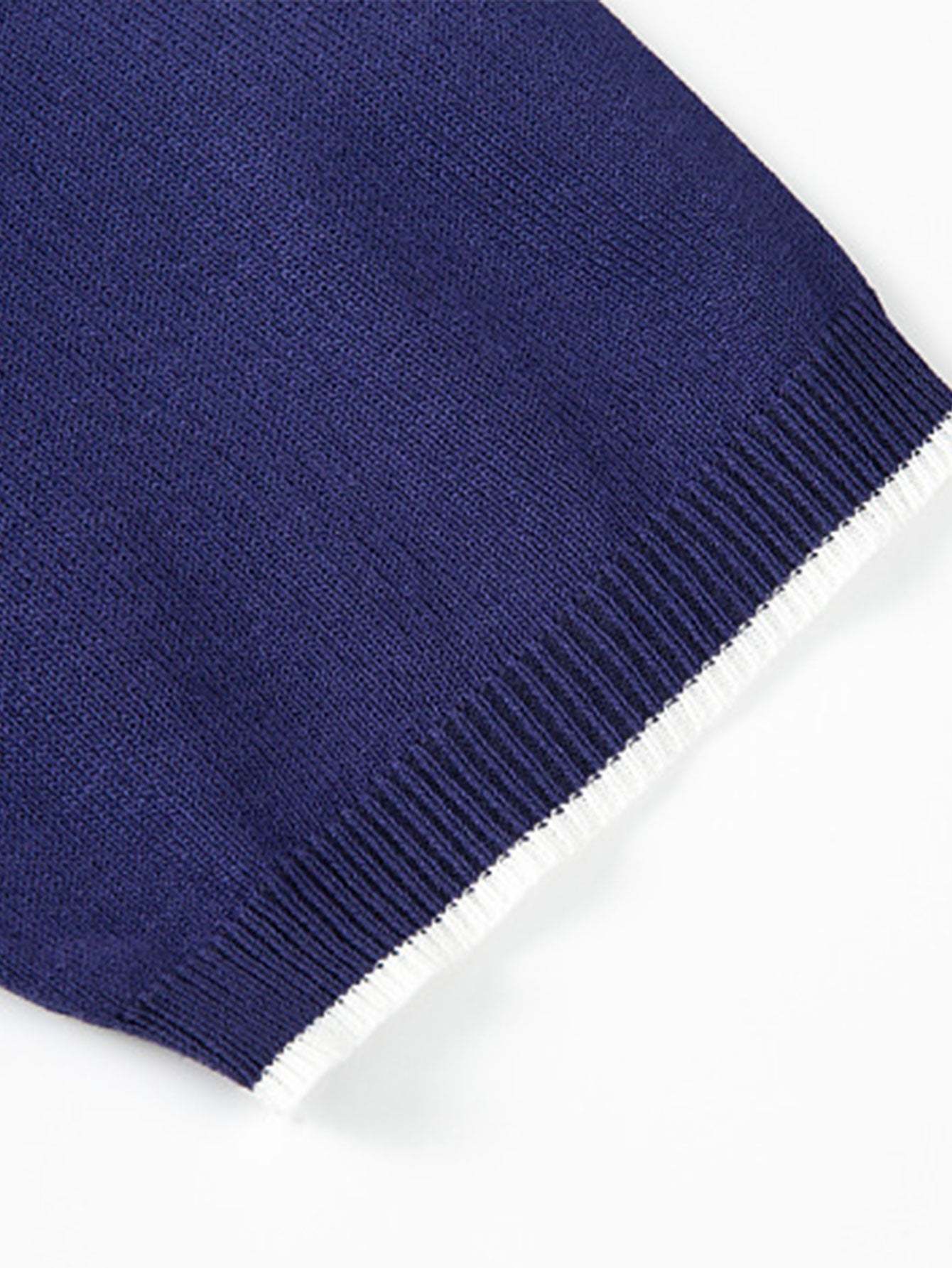 Solid Zip Sweater Polo-Mitchell Shoes