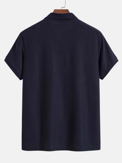 Mesh Zip Polo-Mitchell Shoes