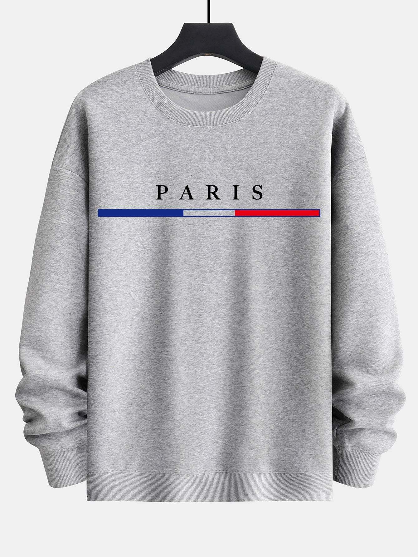 Paris Print Relax Fit Sweatshirt-Mitchell Shoes