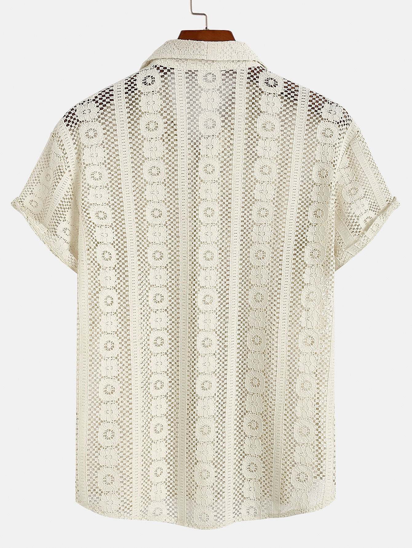 Textured Button Up Shirt-Mitchell Shoes