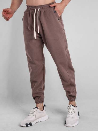 Button Pocket Jogger Pants-Mitchell Shoes