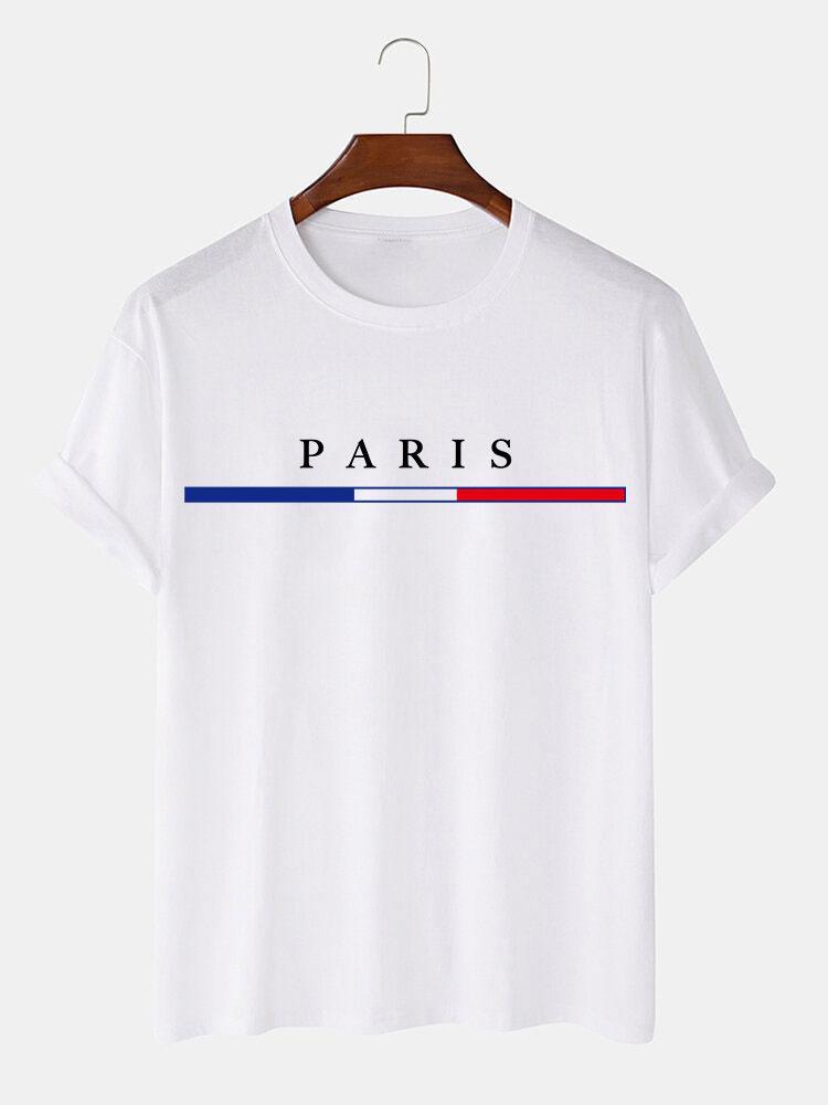 Paris Print T-Shirt-Mitchell Shoes