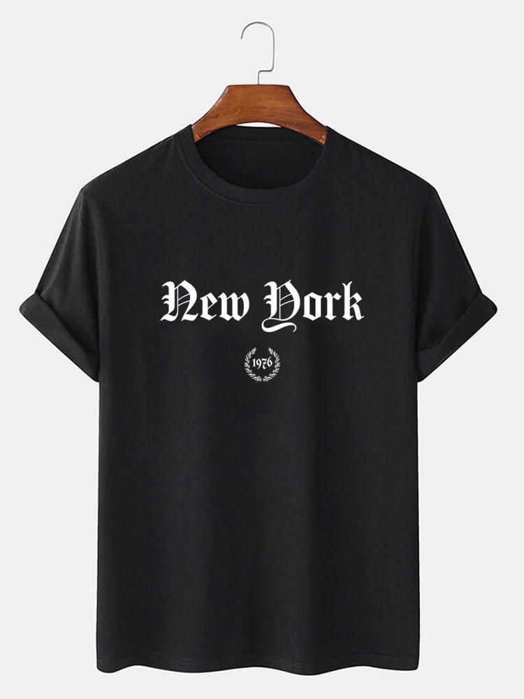 New York Print T-Shirt-Mitchell Shoes