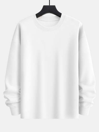 Basic Relax Fit Sweatshirt-Mitchell Shoes