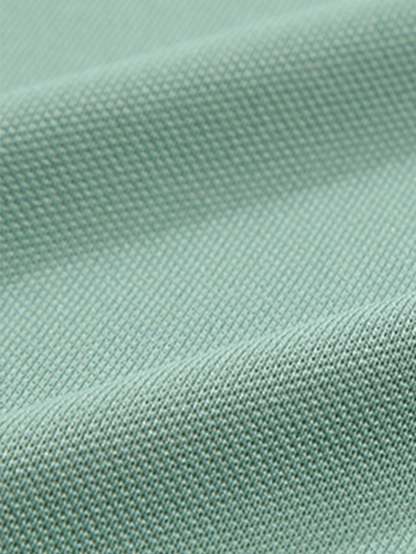 Solid Mesh Polo Shirt-Mitchell Shoes