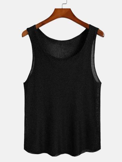 Knit Sweater Tank Top-Mitchell Shoes