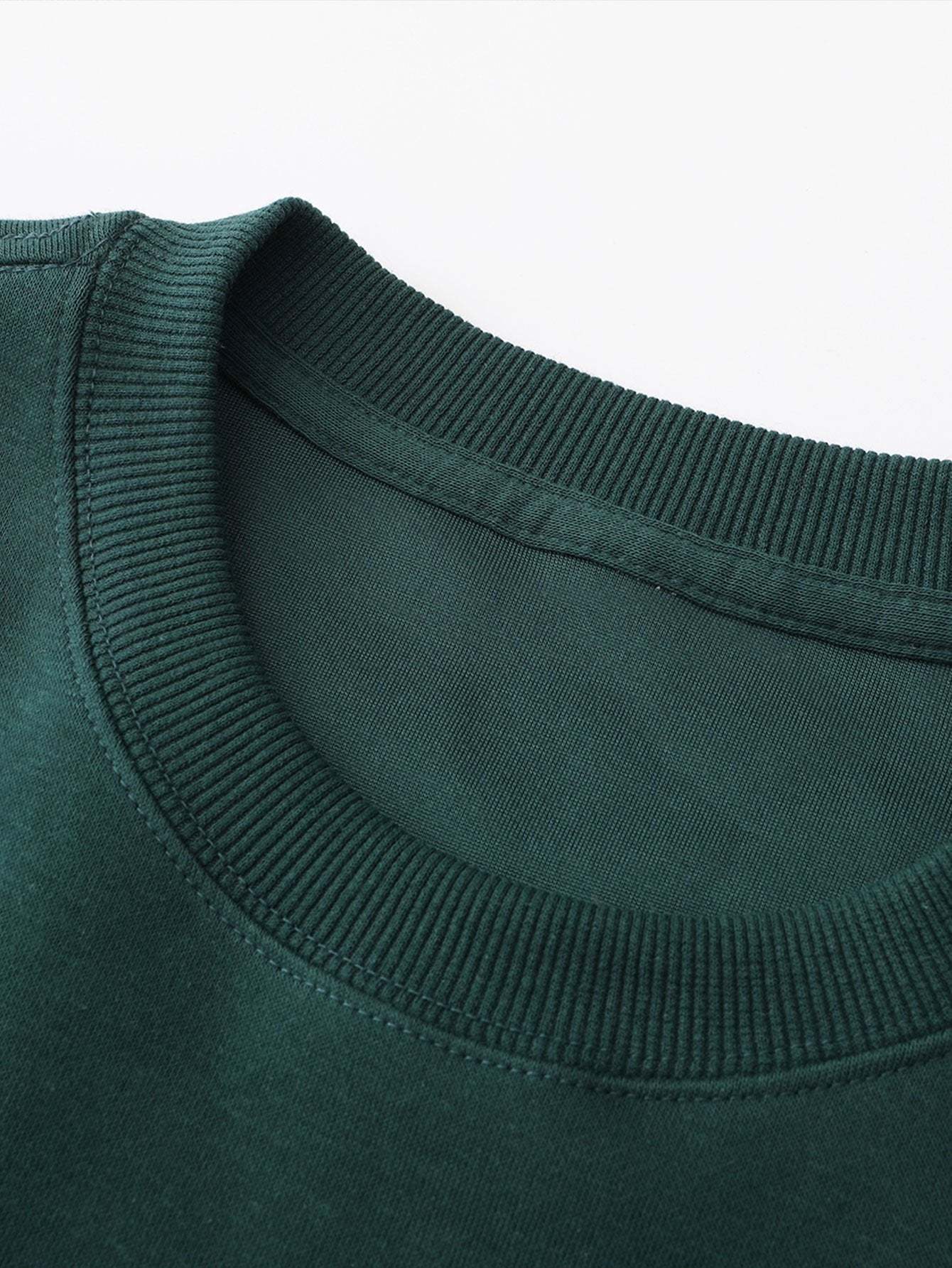 Dancing Skull Print Relax Fit Sweatshirt-Mitchell Shoes