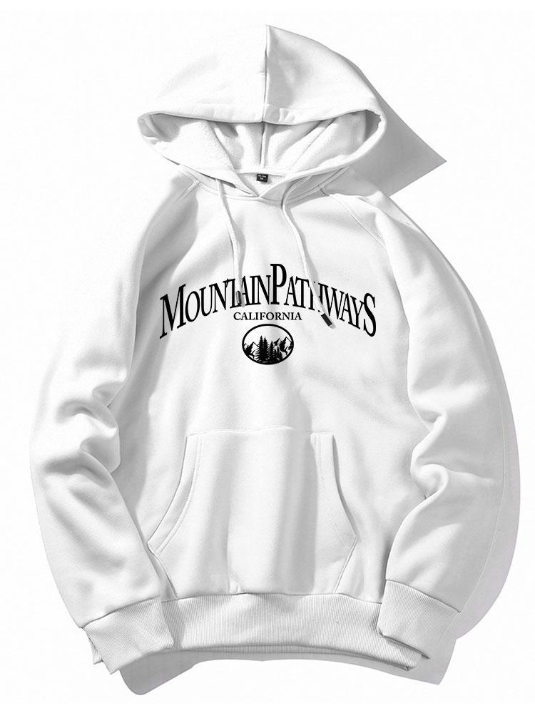Mountain Pathways Print Hoodie-Mitchell Shoes
