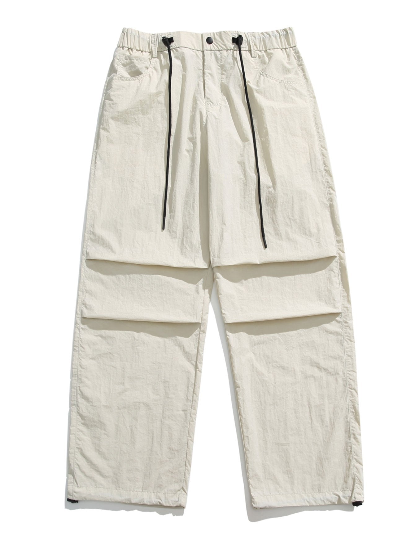 Elastic Waist Parachute Pants-Mitchell Shoes