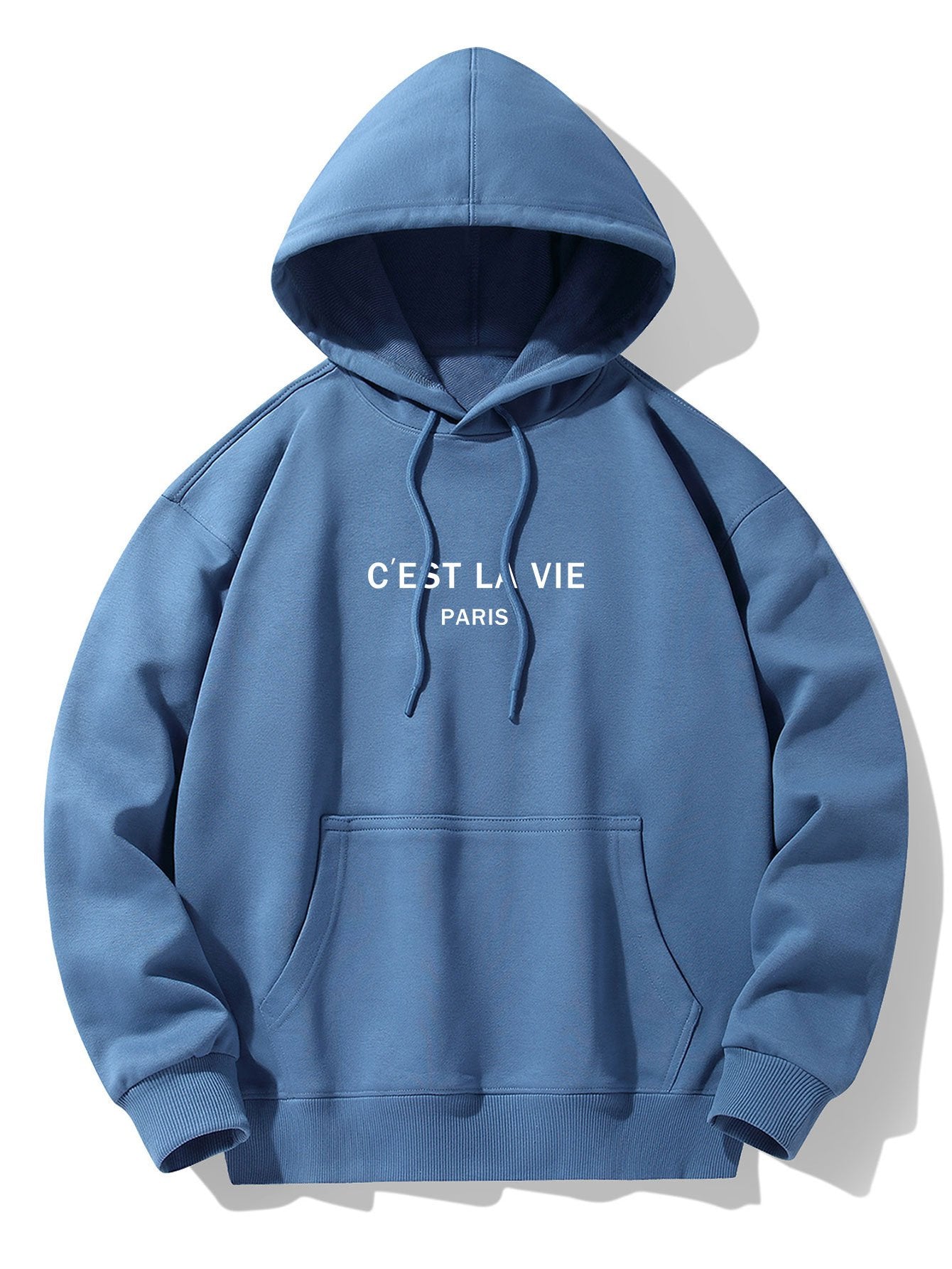 Paris Print Cotton Blend Hoodie & Jogger Pants-Mitchell Shoes
