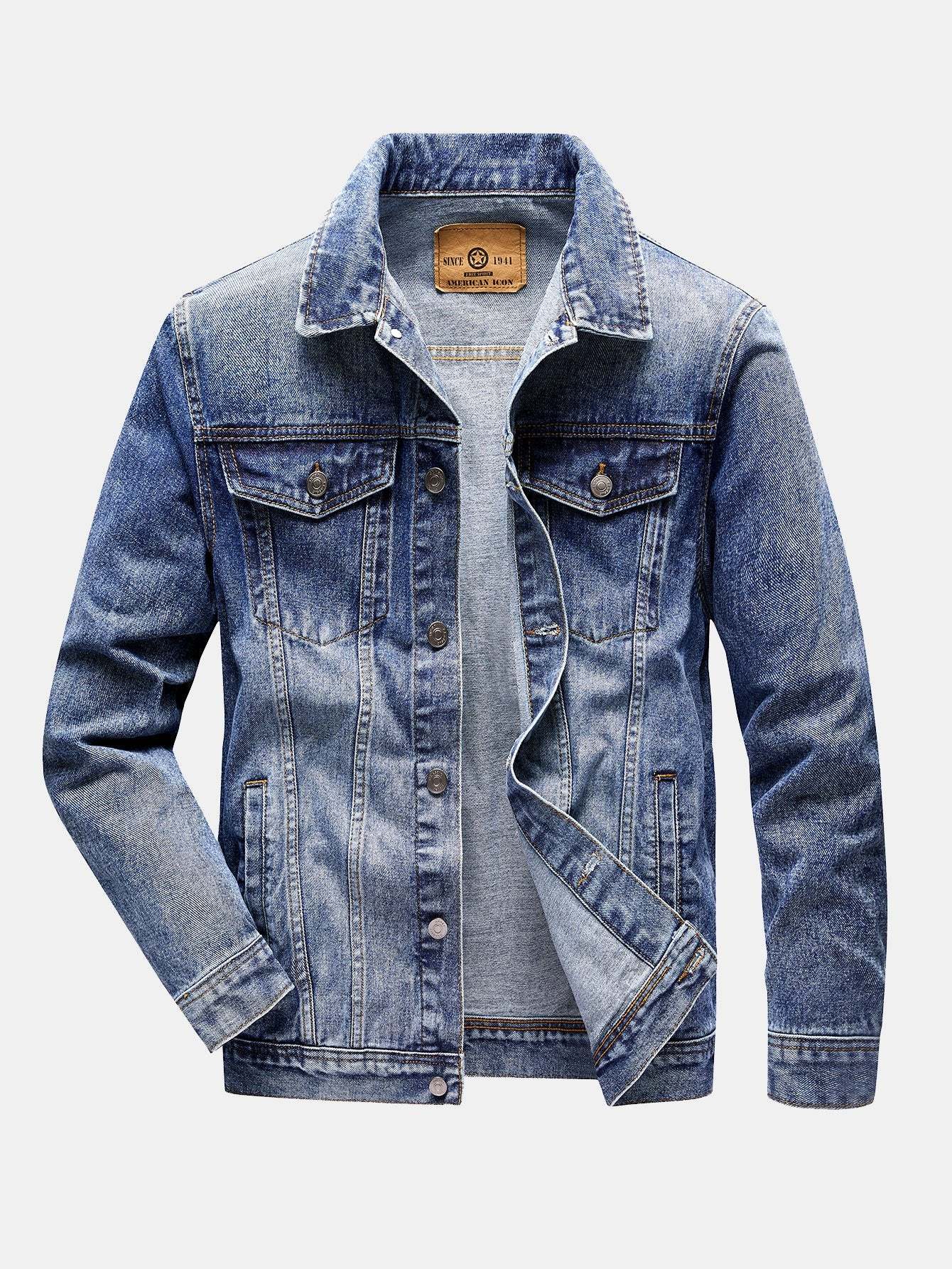 Washed Denim Jacket-Mitchell Shoes