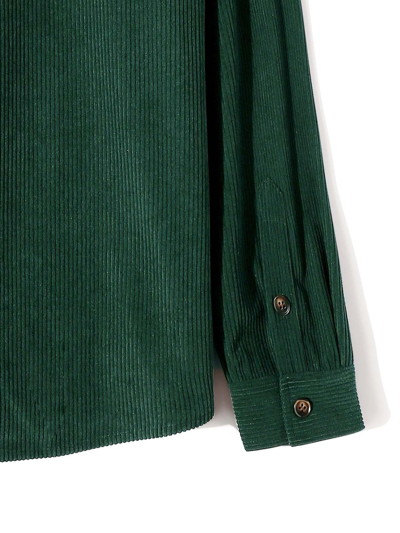 Long Sleeve Button Up Corduroy Shirt-Mitchell Shoes