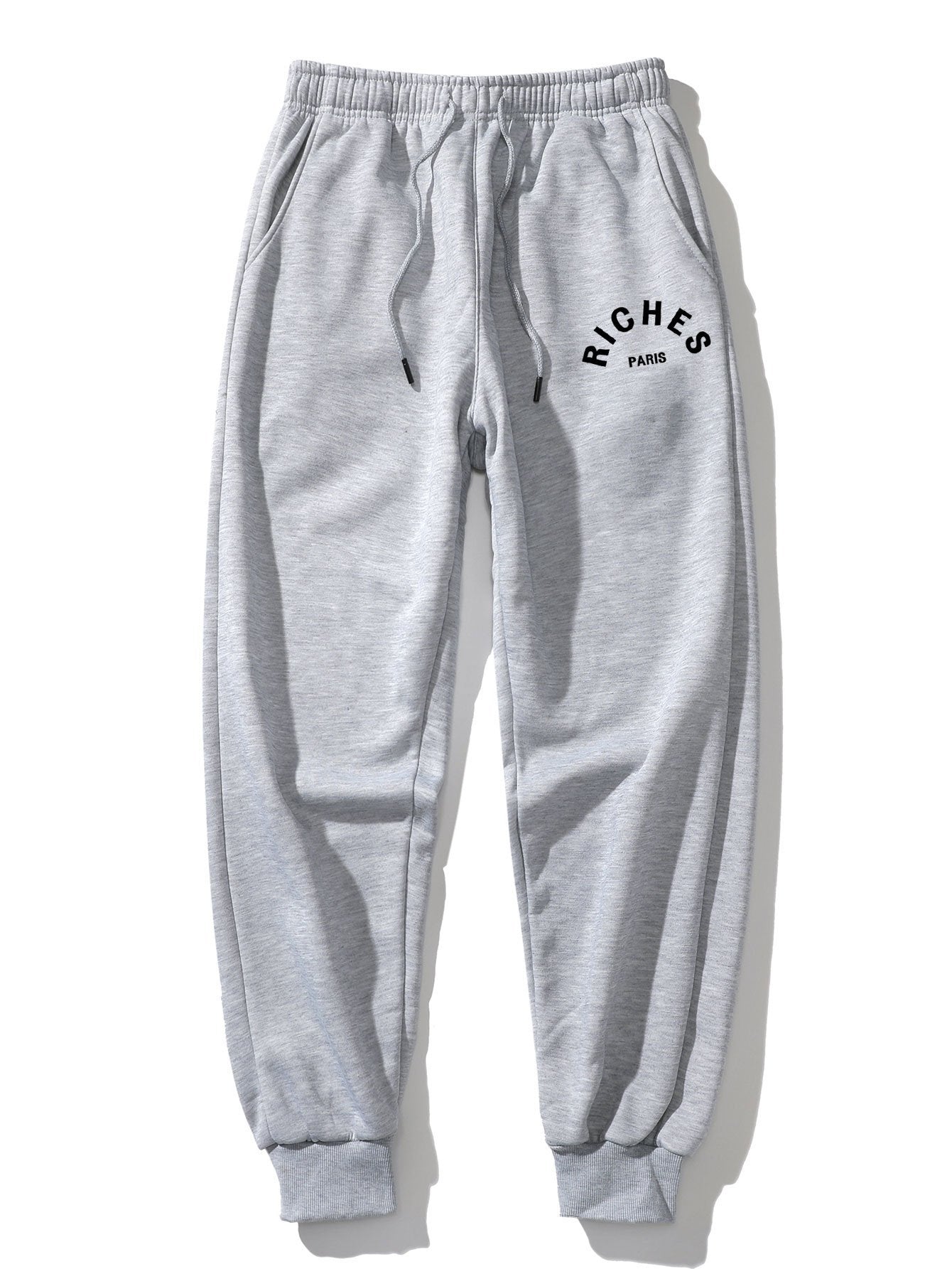 Riches Paris Print Jogger Pants-Mitchell Shoes