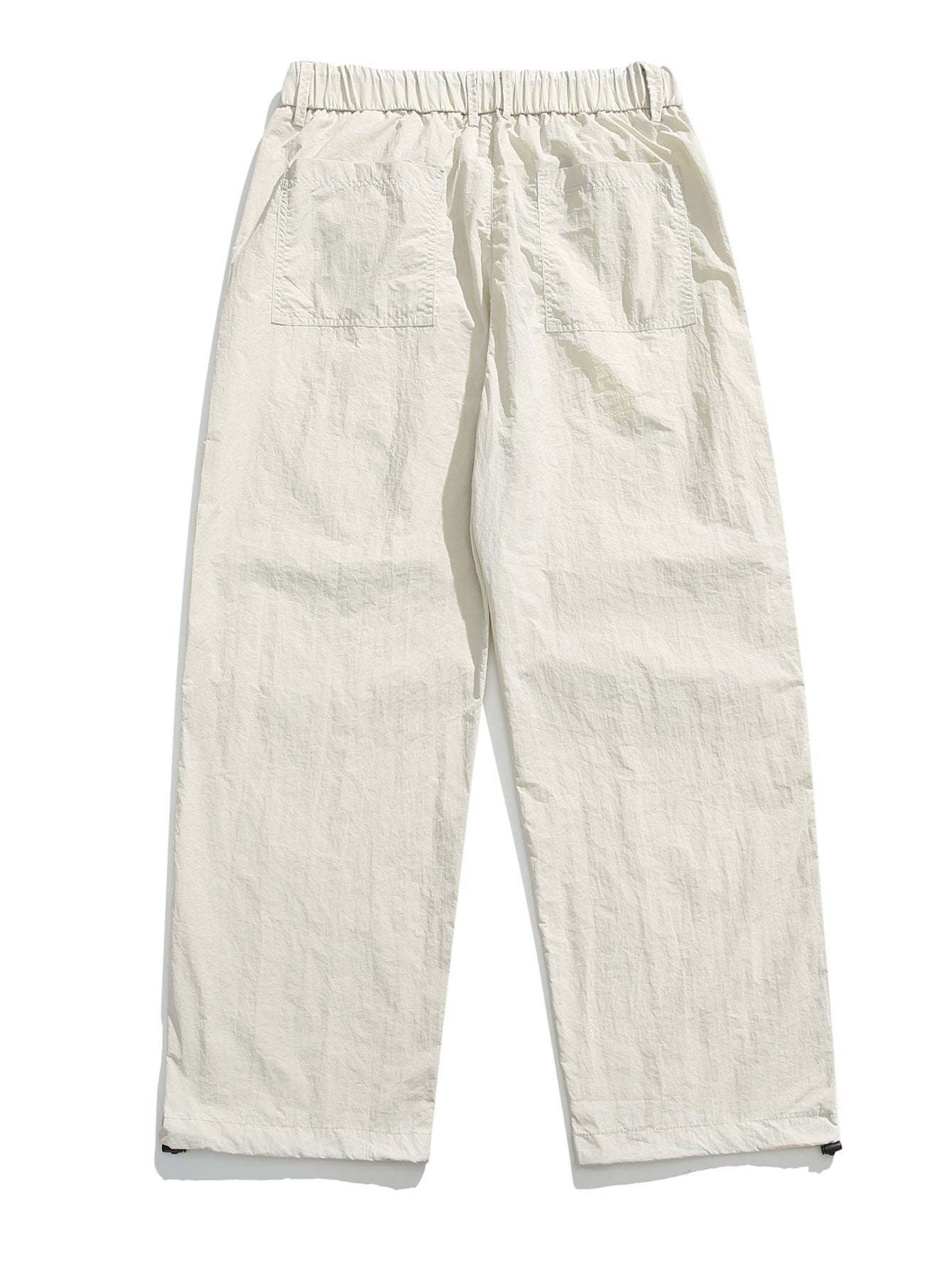 Elastic Waist Parachute Pants-Mitchell Shoes