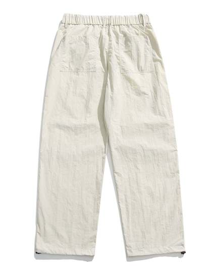 Elastic Waist Parachute Pants-Mitchell Shoes