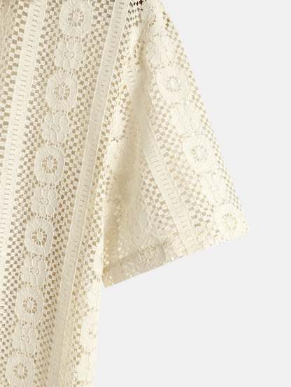 Textured Button Up Shirt-Mitchell Shoes