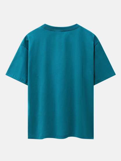 Los Angeles Varsity Print Heavy Weight Oversize T-Shirt-Mitchell Shoes