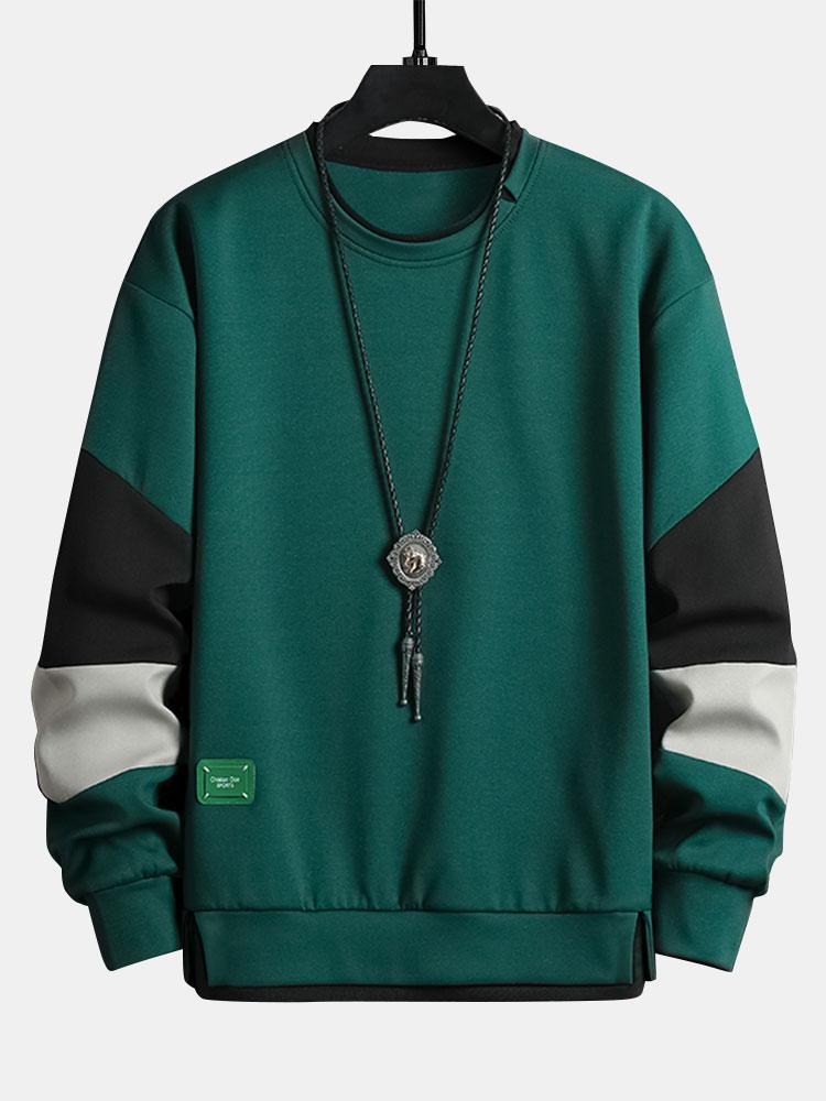 Color Block Sweatshirt-Mitchell Shoes