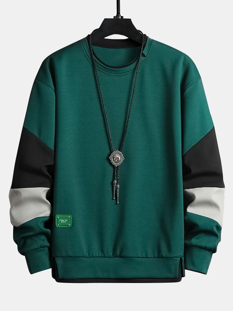 Color Block Sweatshirt-Mitchell Shoes