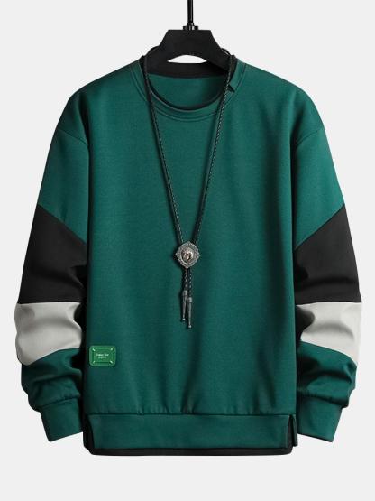 Color Block Sweatshirt-Mitchell Shoes