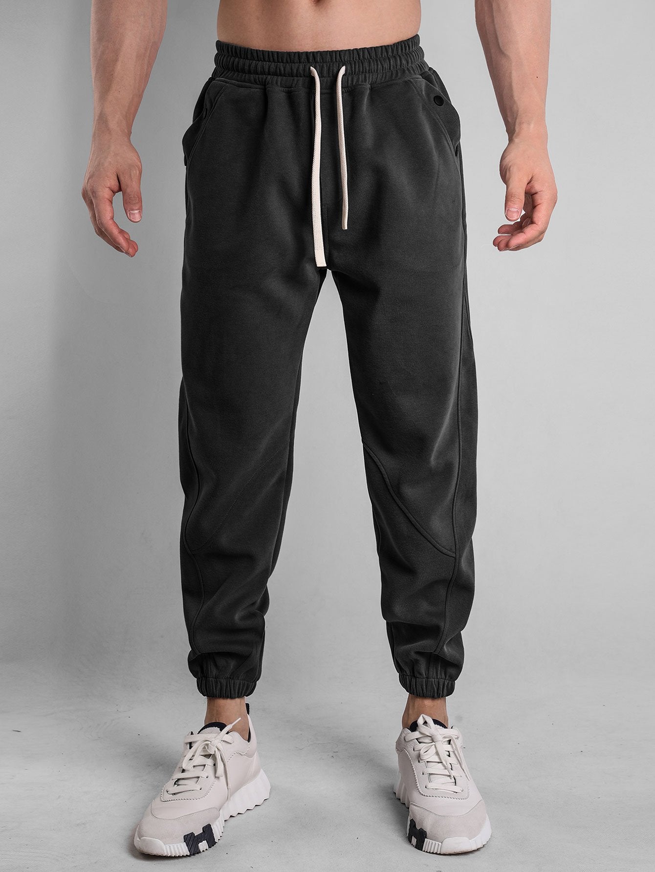 Button Pocket Jogger Pants-Mitchell Shoes