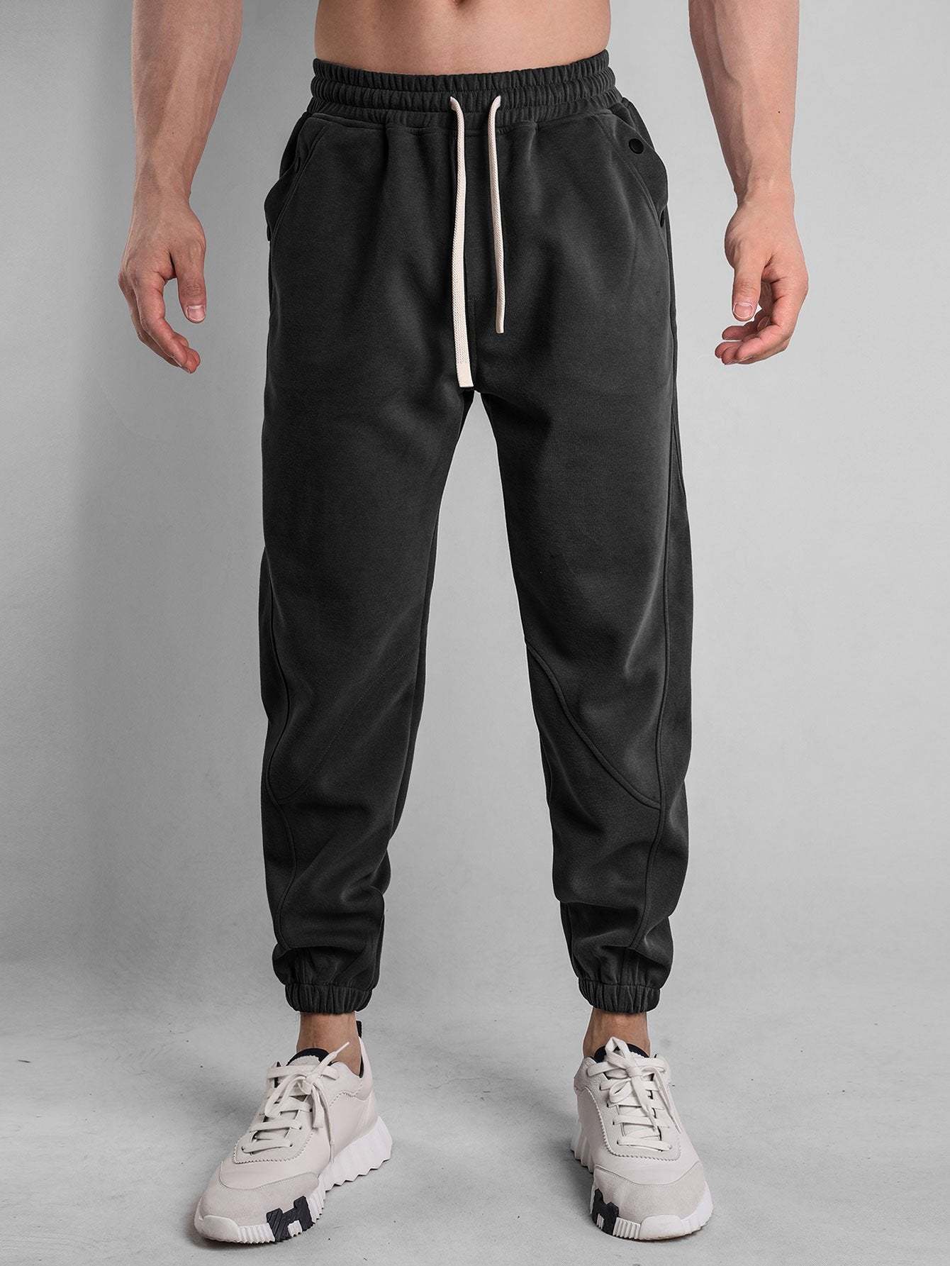 Button Pocket Jogger Pants-Mitchell Shoes
