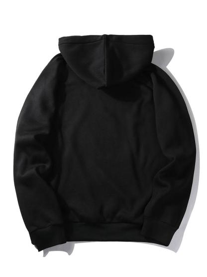 Brushstroke Smiley Print Hoodie-Mitchell Shoes