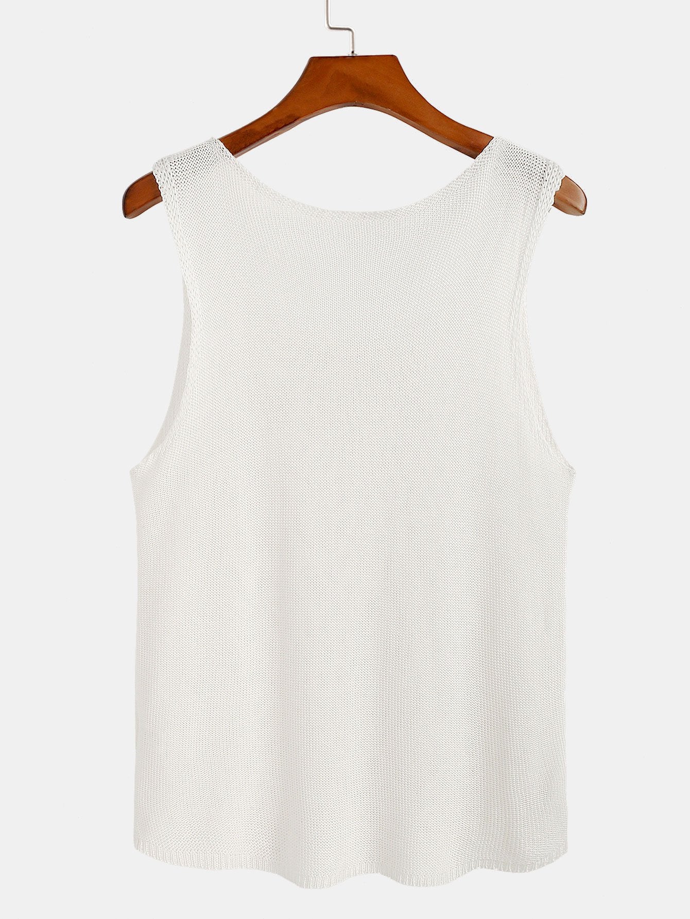 Knit Sweater Tank Top-Mitchell Shoes