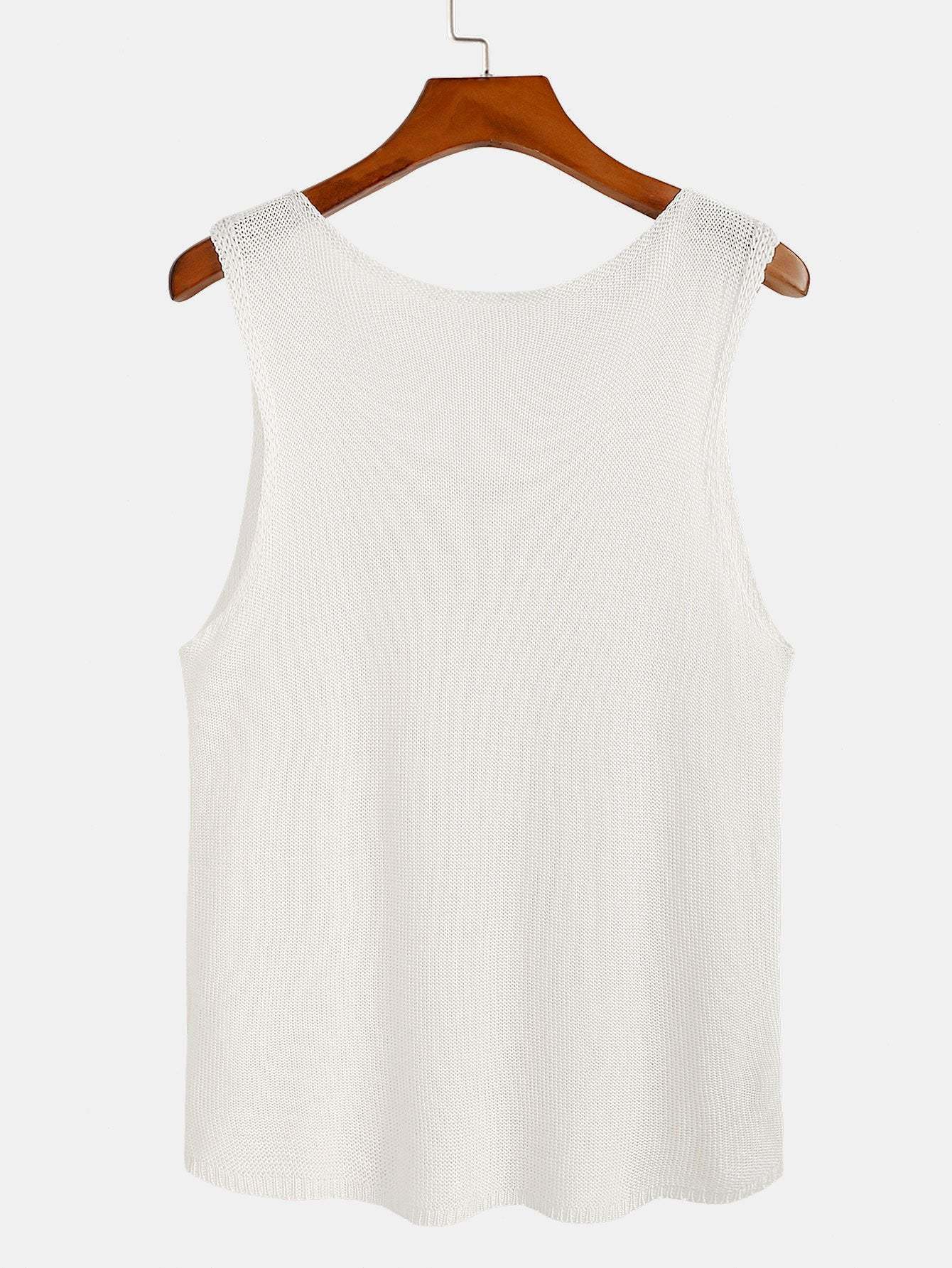Knit Sweater Tank Top-Mitchell Shoes