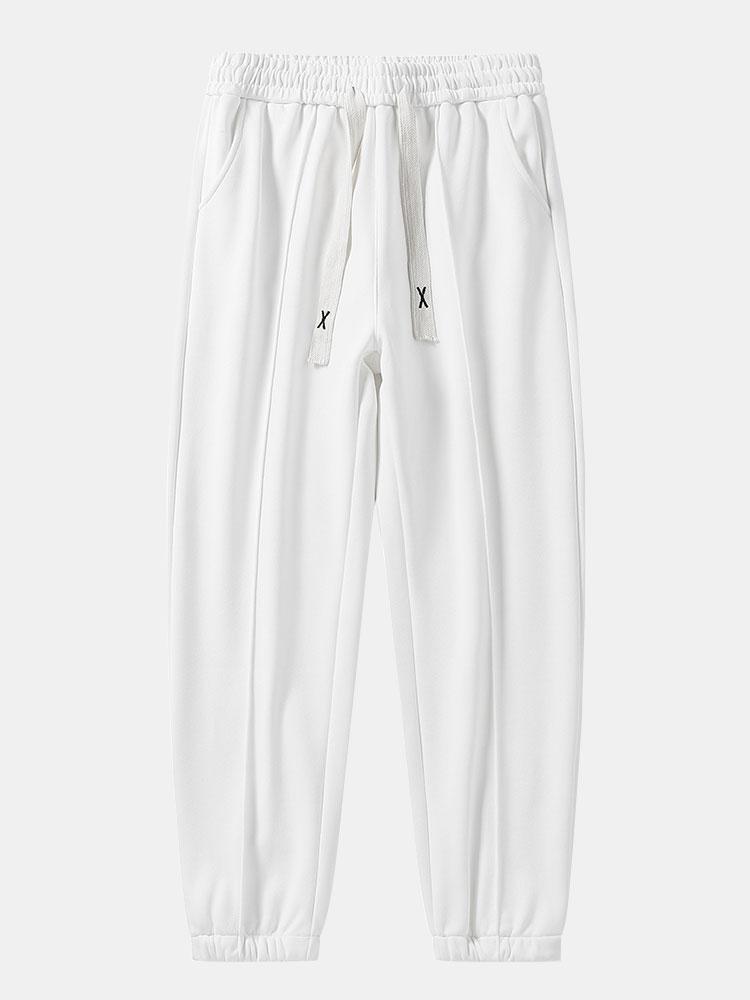 Jogger Pants With Pintuck-Mitchell Shoes