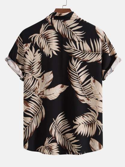 Tropical Print Shirt & Swim Shorts-Mitchell Shoes