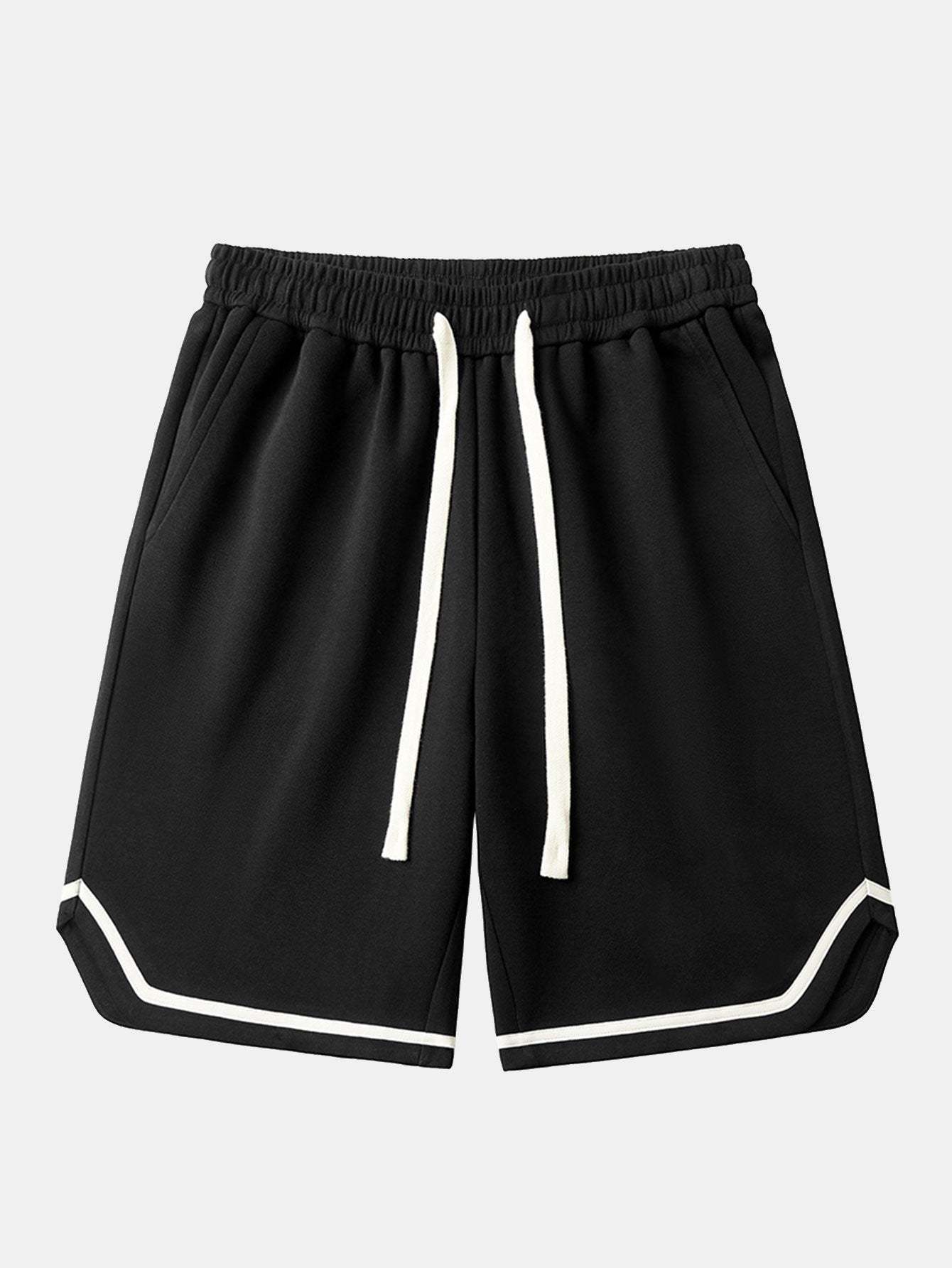 Drawstring Jersey Basketball Shorts-Mitchell Shoes