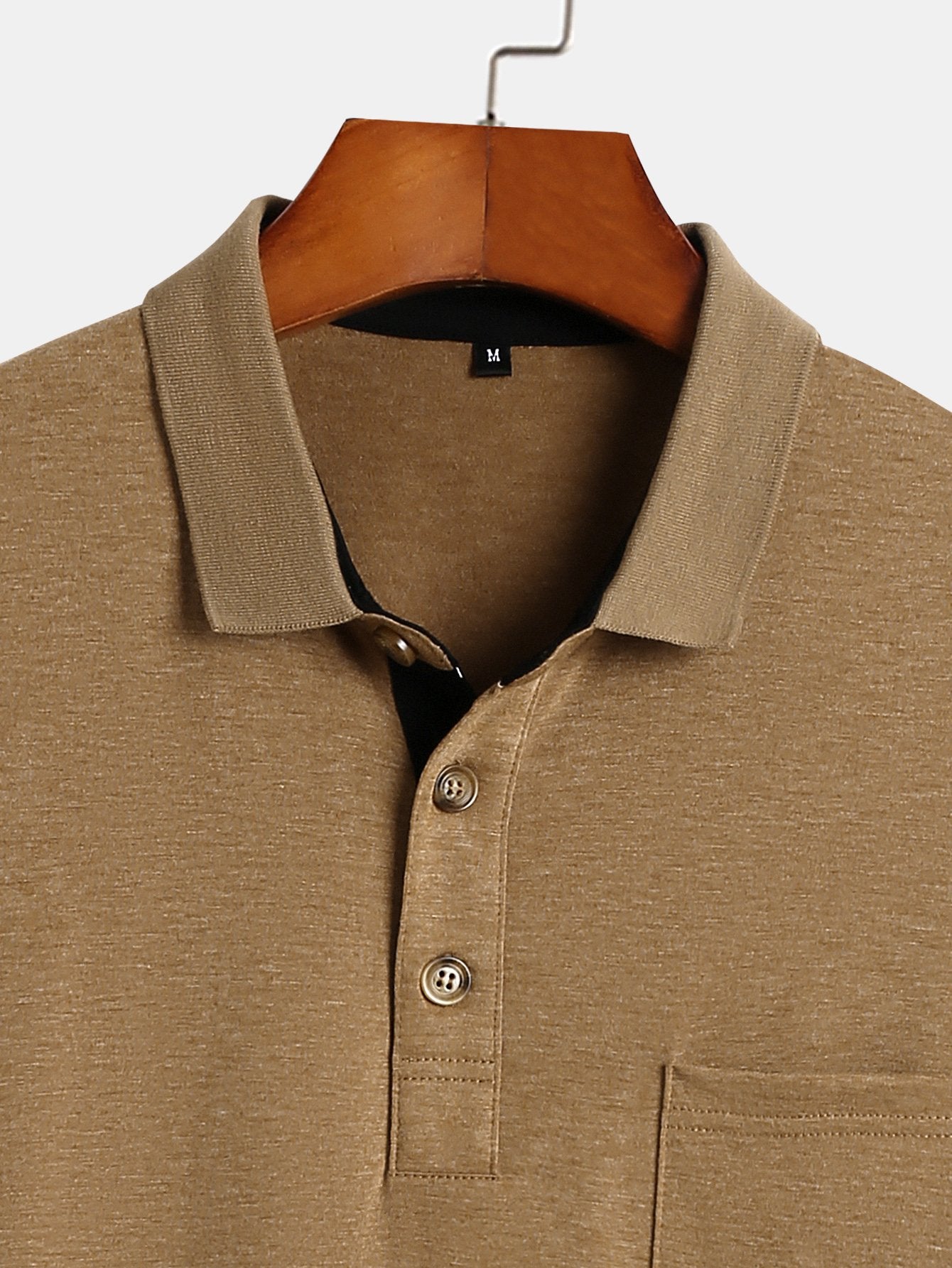 Long Sleeve Regular Fit Polo Shirt-Mitchell Shoes
