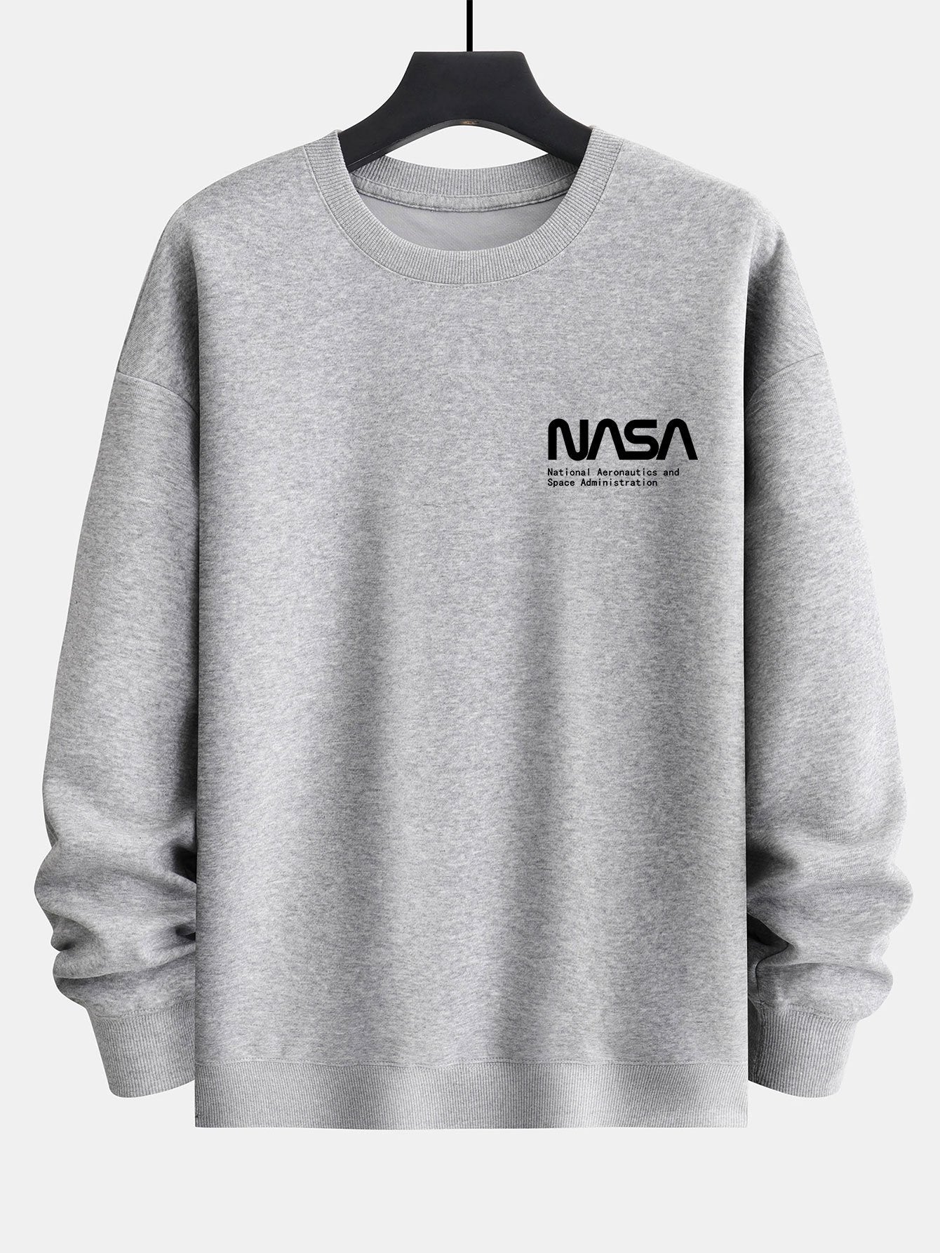 NASA Print Relax Fit Sweatshirt-Mitchell Shoes