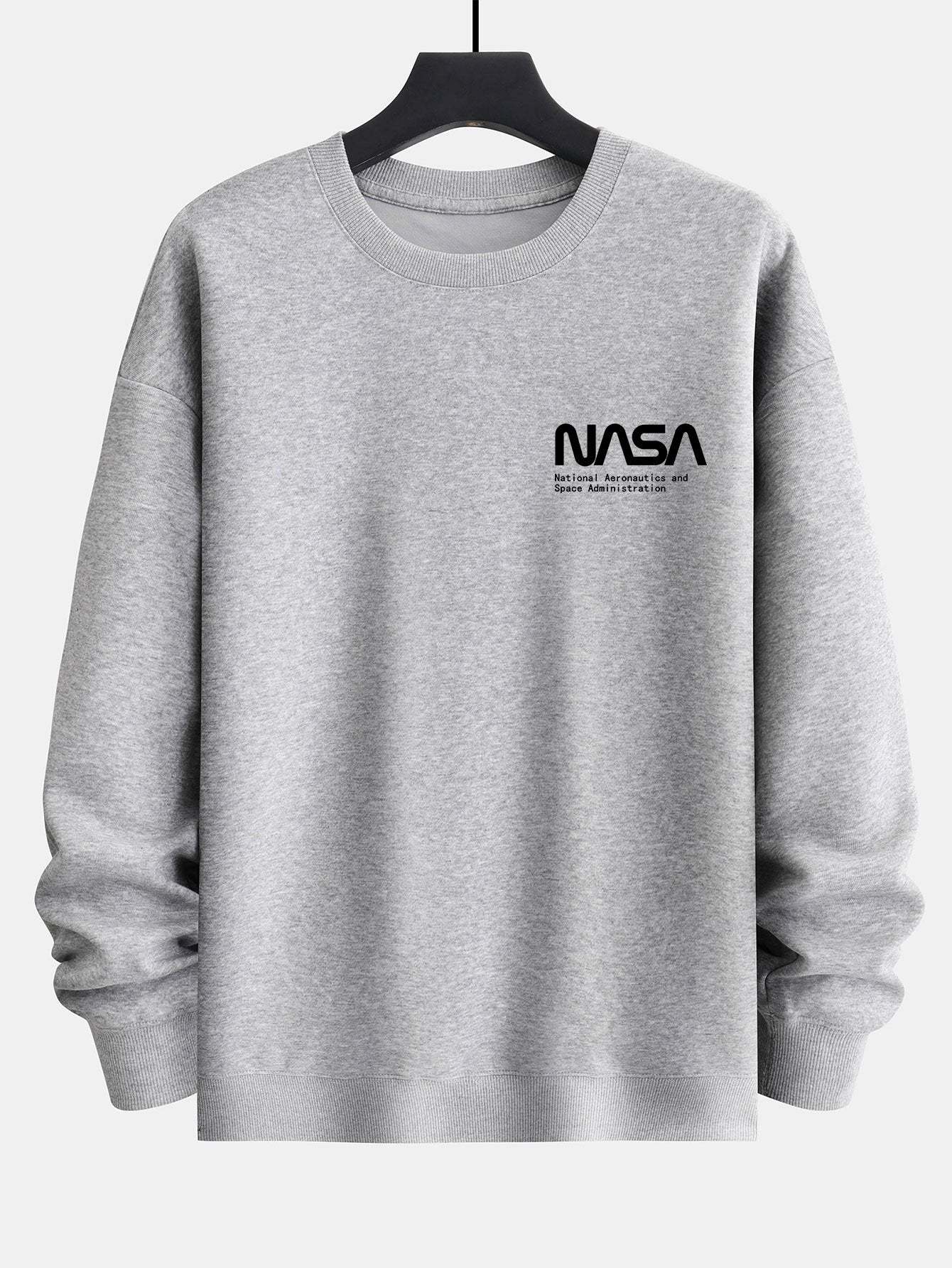 NASA Print Relax Fit Sweatshirt-Mitchell Shoes