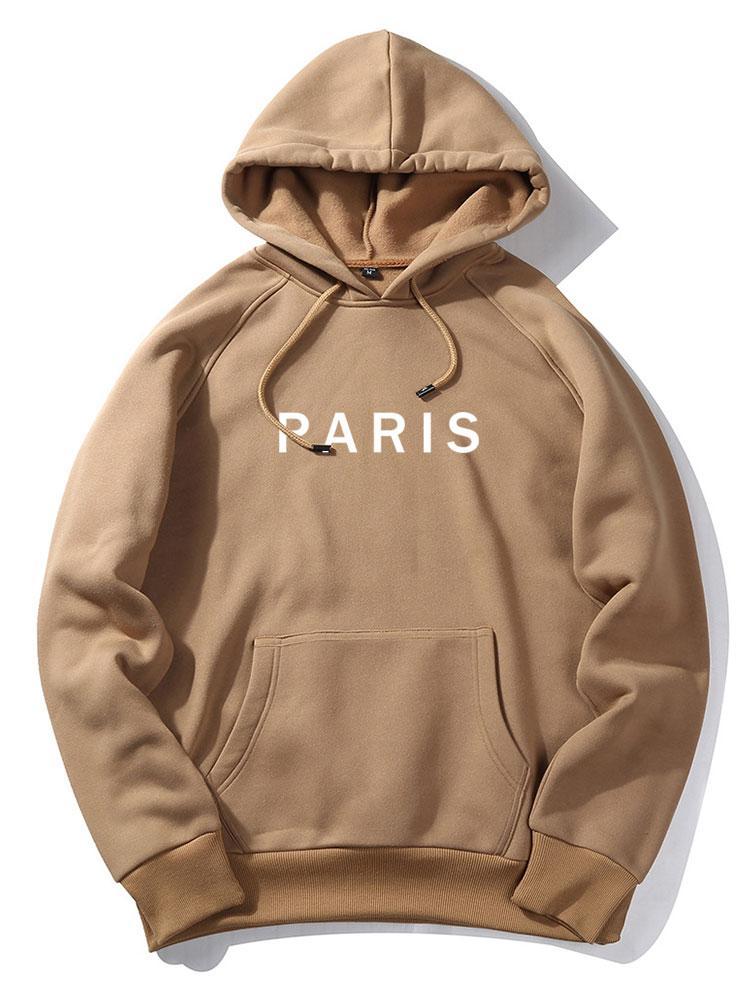 Paris Print Raglan Hoodie-Mitchell Shoes